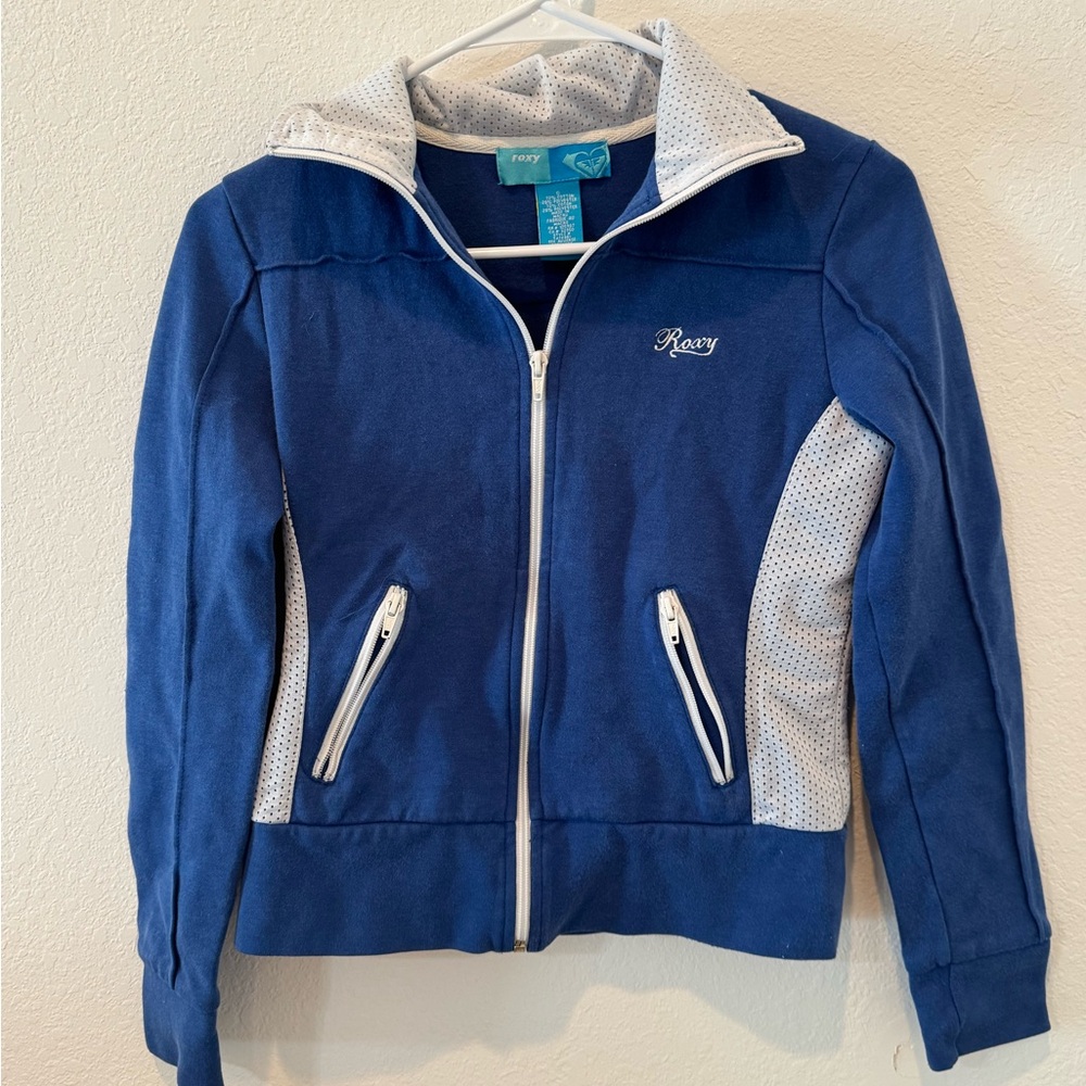 VTG Authentic Y2K Roxy Zip-Up Track Jacket